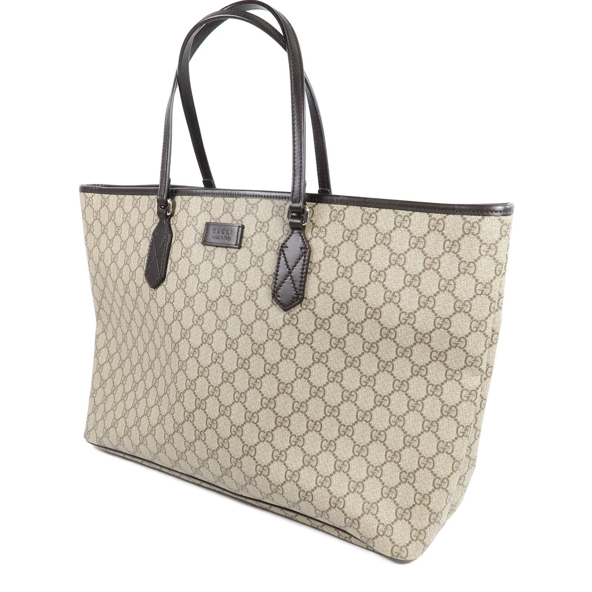 #117 GUCCI GG Supreme Joy Large Tote Bag MSRP $1500
