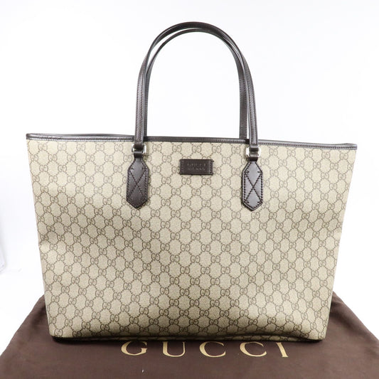 #117 GUCCI GG Supreme Joy Large Tote Bag MSRP $1500