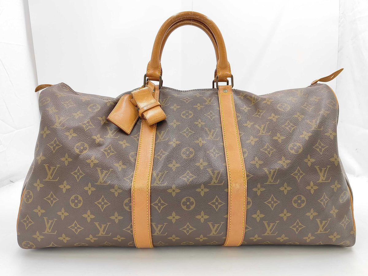 #123 LOUIS VUITTON Keepall 50 Duffle Bag