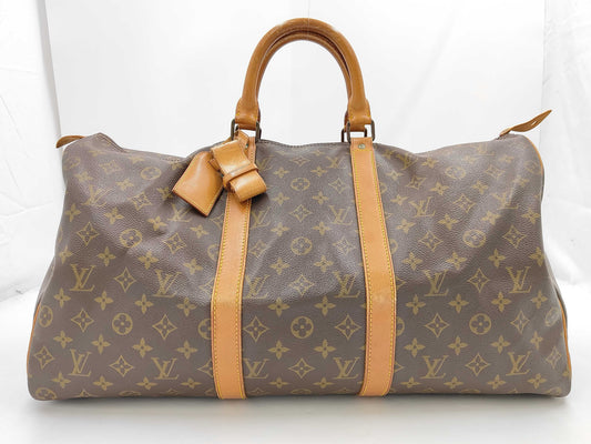 #123 LOUIS VUITTON Keepall 50 Duffle Bag