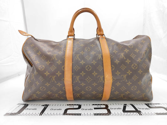 #123 LOUIS VUITTON Keepall 50 Duffle Bag