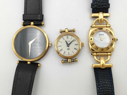 8907 GUCCI Set of 5 Vintage Watches (Need Repair)