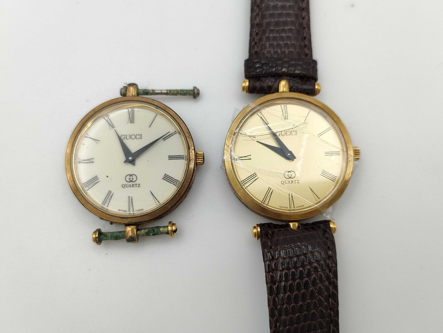 8907 GUCCI Set of 5 Vintage Watches (Need Repair)