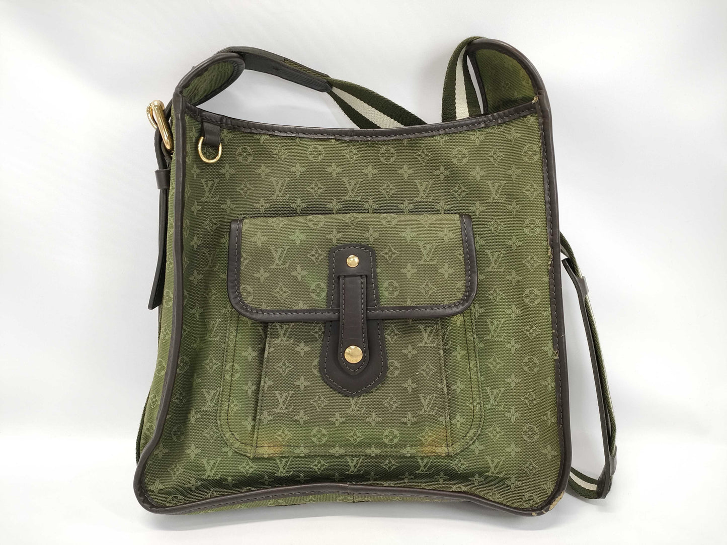 1102 LOUIS VUITTON Green Min Lin Bussas