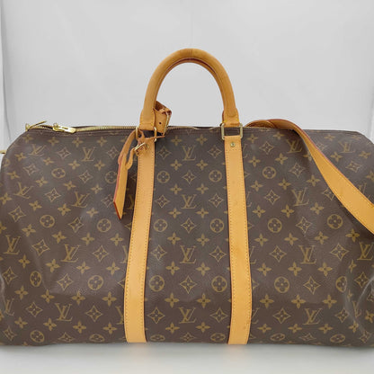#035 LOUIS VUITTON Keepall Bandouliere 55