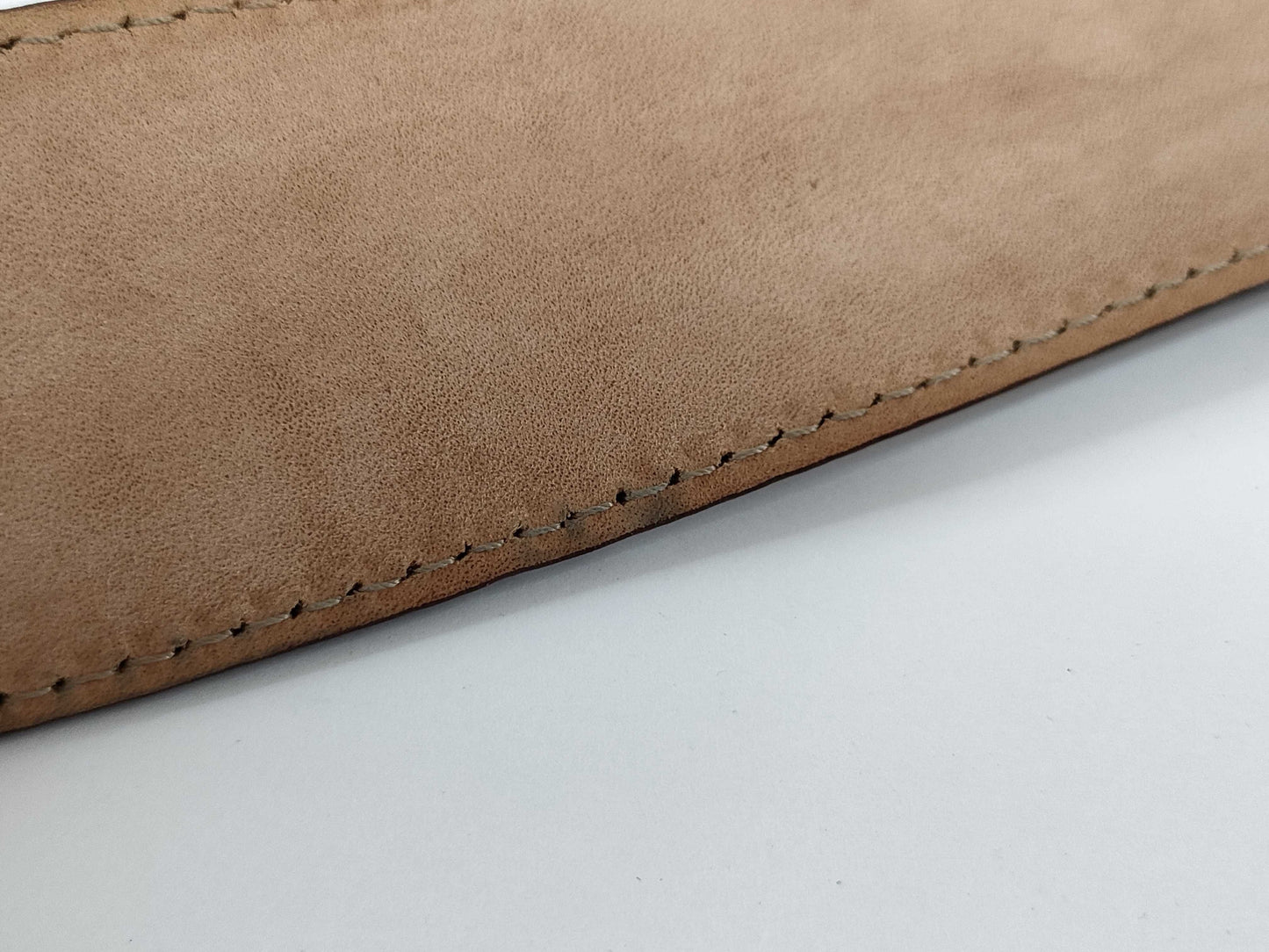 8811 GUCCI Guccissima Brown Leather Belt 80/32