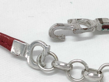 8906 DIOR Set of 2 Choker Necklaces/Double Wrap Bracelets