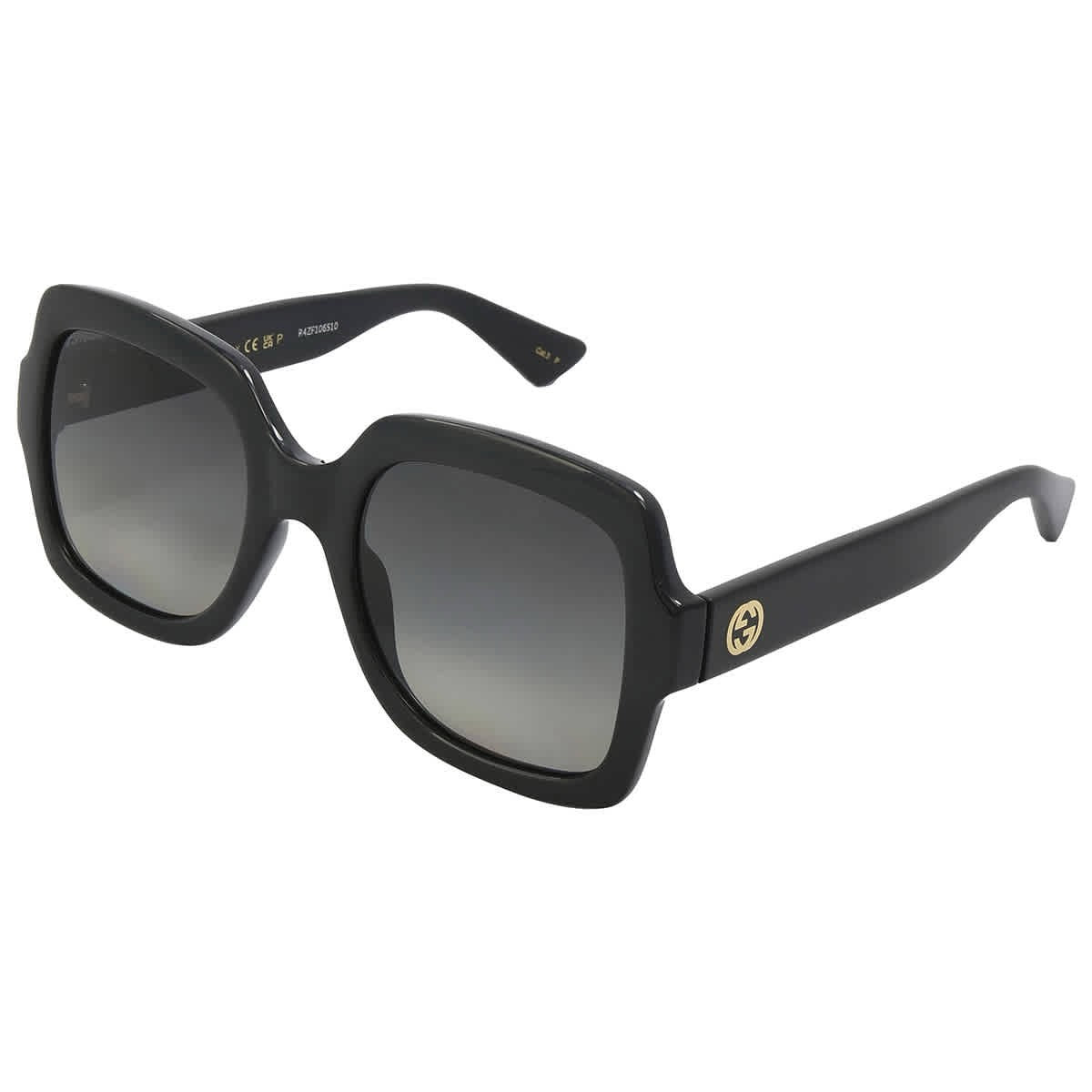 #3216 NEW GUCCI Black Sunglasses MSRP $410