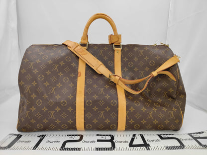 #035 LOUIS VUITTON Keepall Bandouliere 55