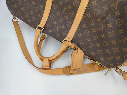 #035 LOUIS VUITTON Keepall Bandouliere 55