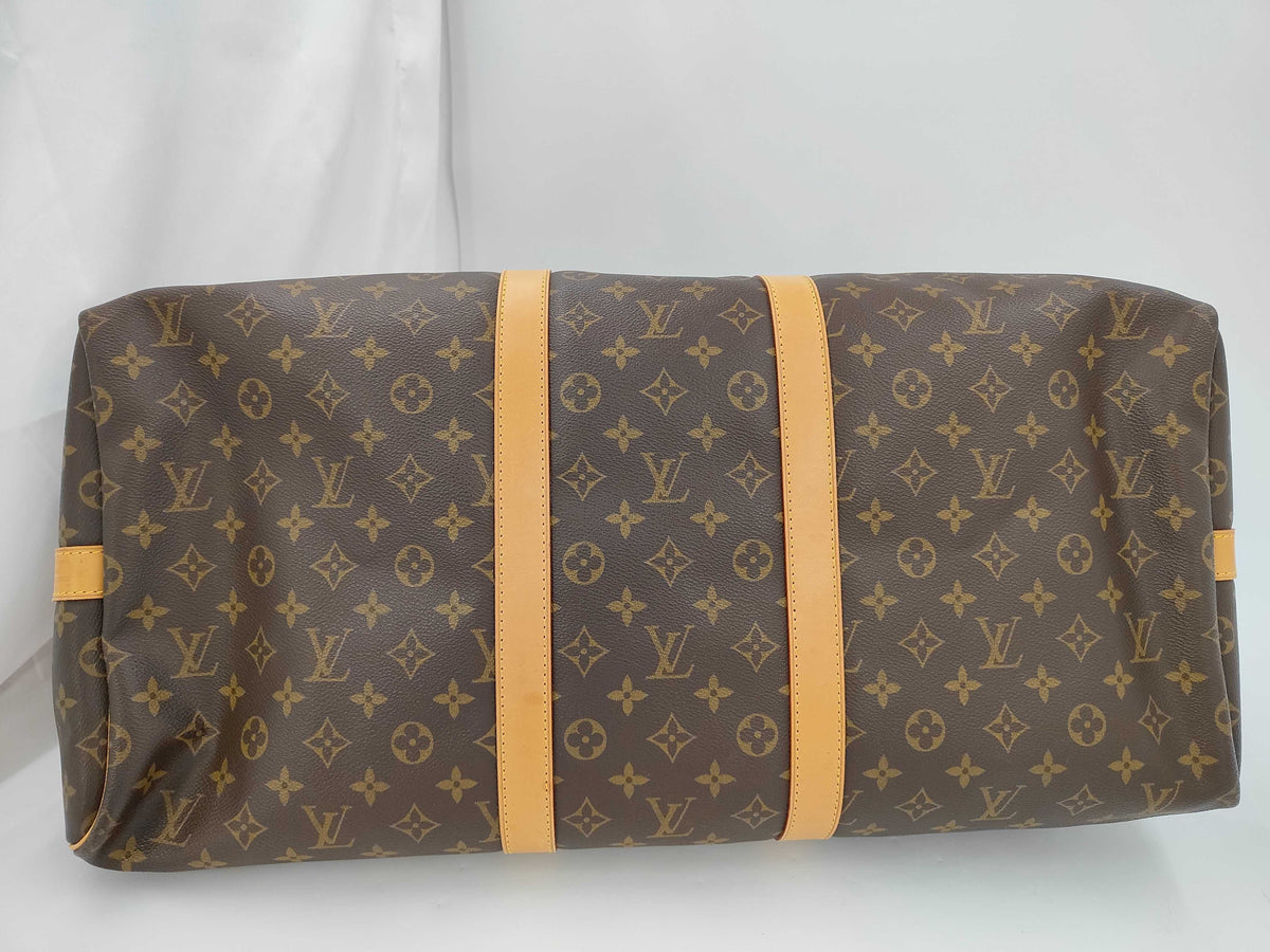#035 LOUIS VUITTON Keepall Bandouliere 55