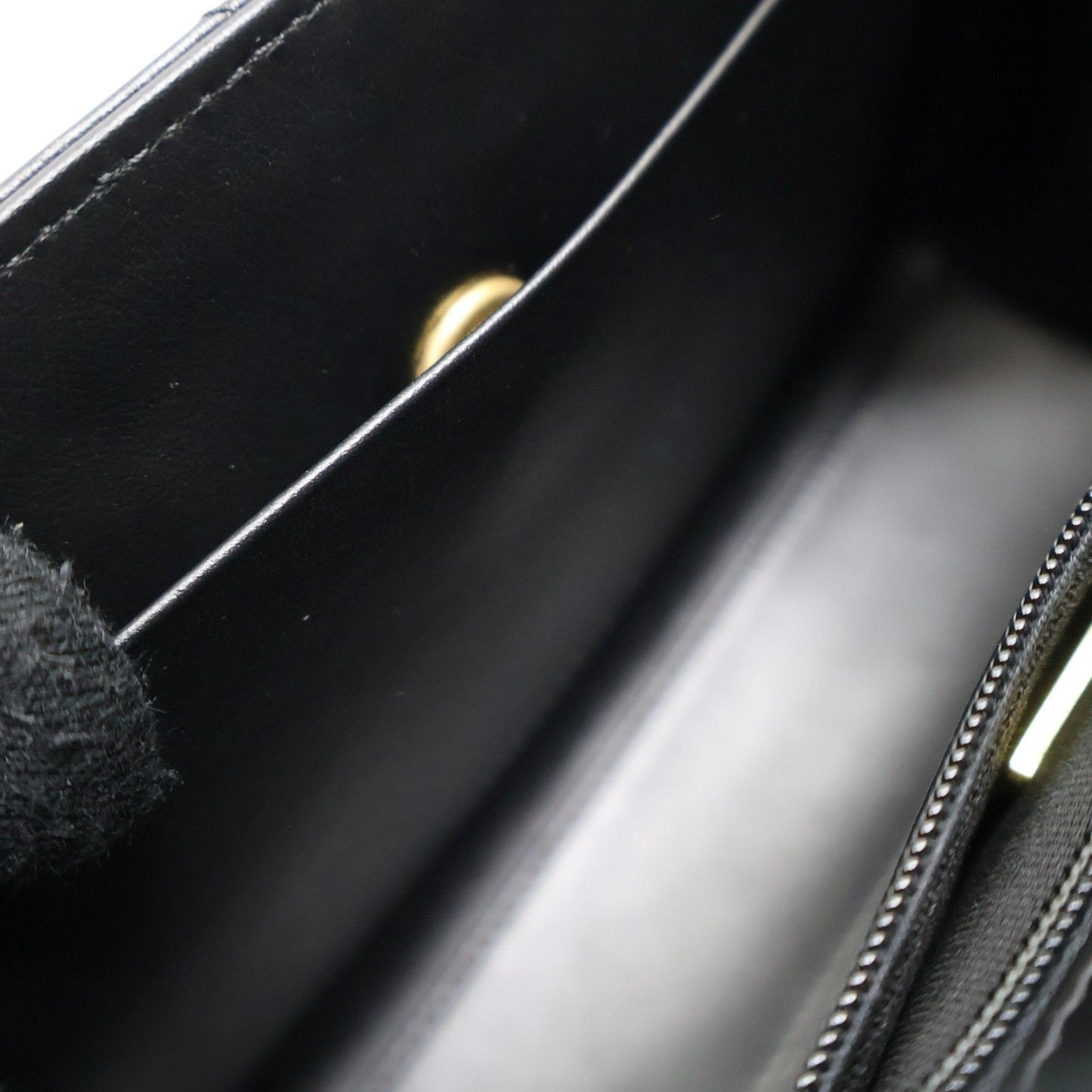 #038 CHANEL Lambskin Mini Kelly Top Handle Bag