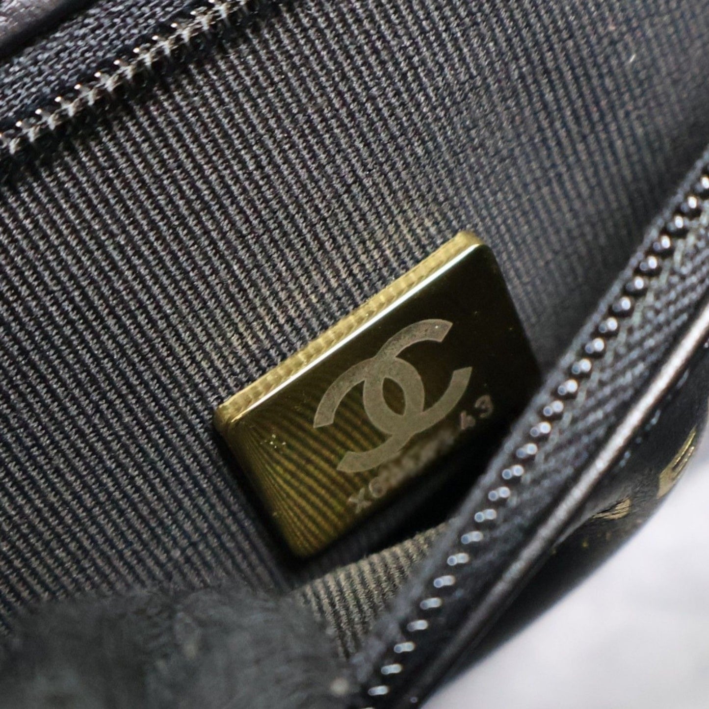 #038 CHANEL Lambskin Mini Kelly Top Handle Bag