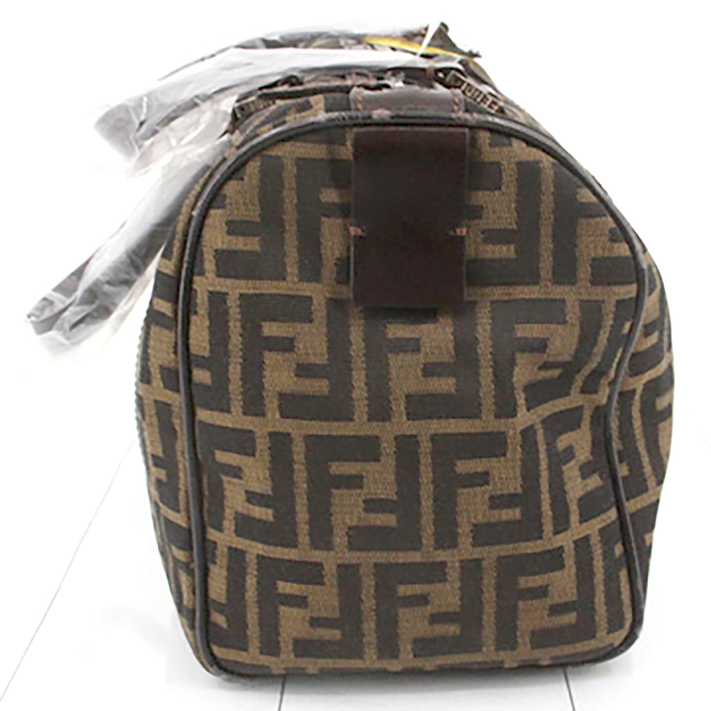 #1384 FENDI Zucca Canvas Boston Bag with Original Dustbag & Tags