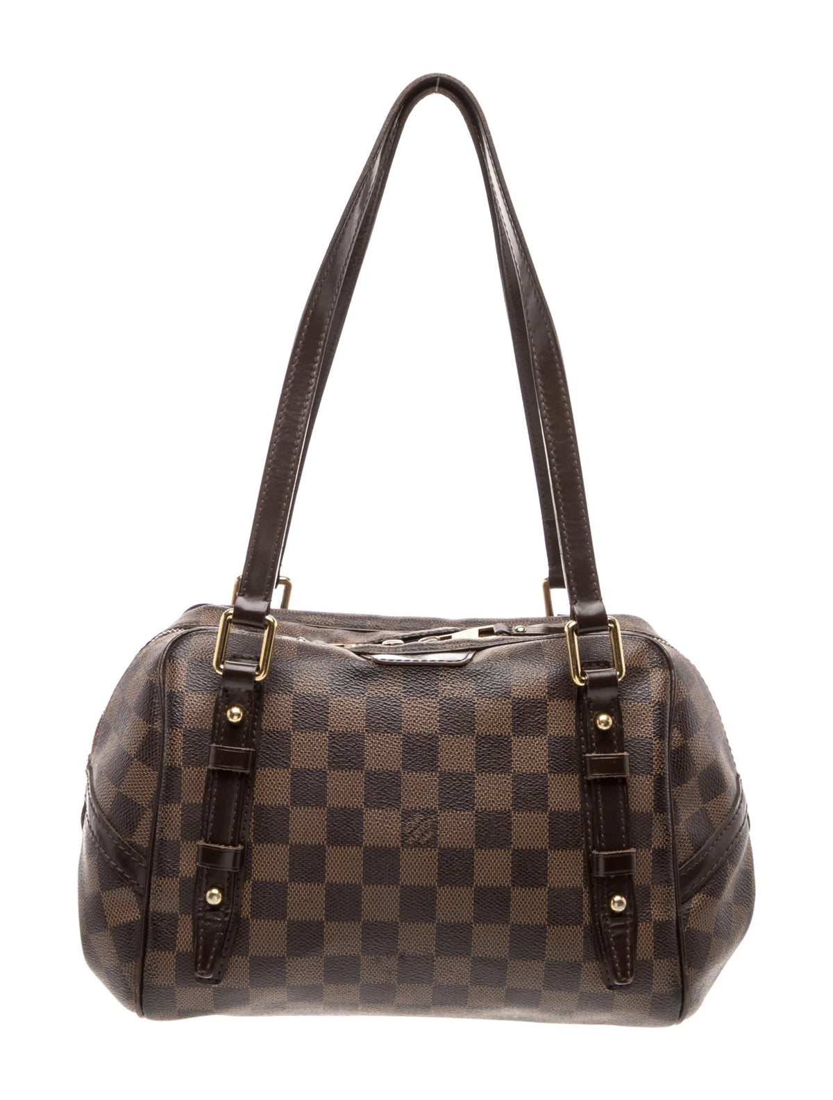 LOUIS VUITTON Damier Ebene Rivington MM(Oct 31)