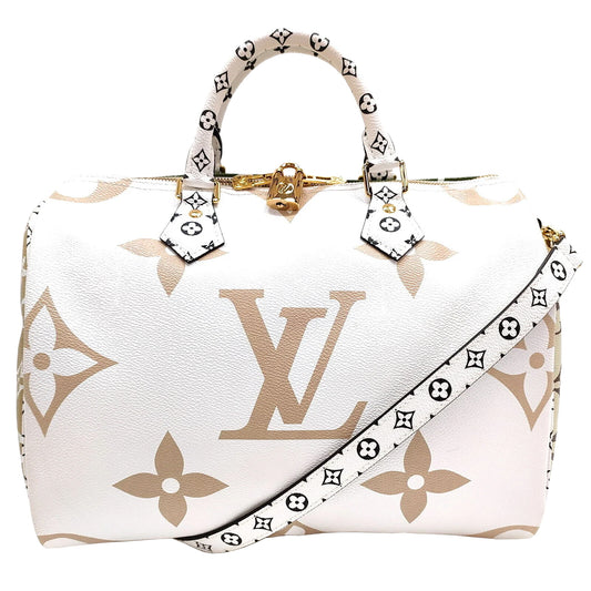 RARE! Louis Vuitton Speedy Bandouliere 30 Giant