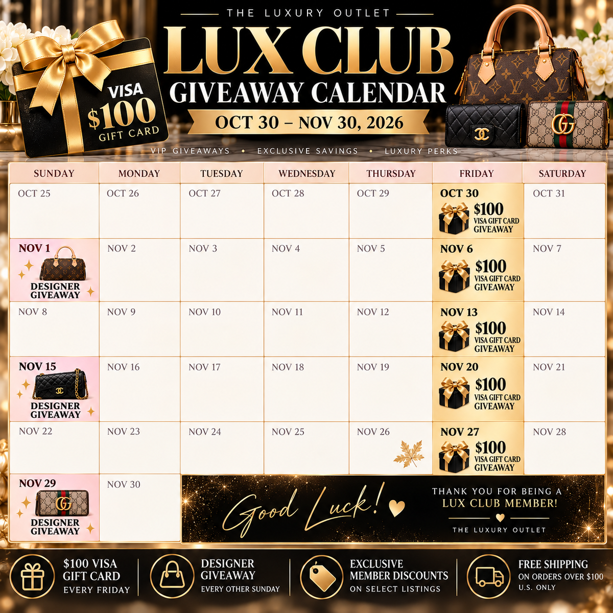 LUX CLUB Subscription Plan