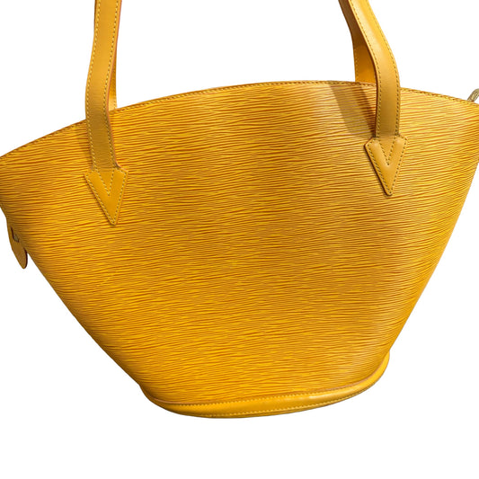 #8277 LOUIS VUITTON Yellow Epi Saint Jacques GM