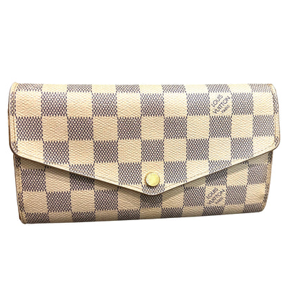 BF-02 LOUIS VUITTON Damier Azur Wallet