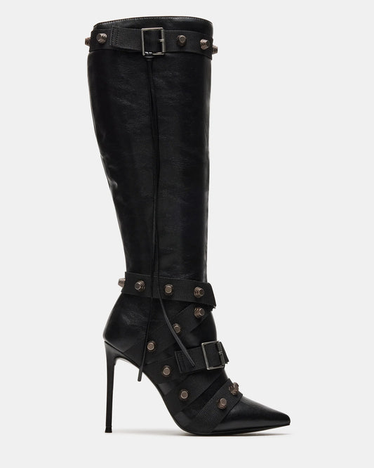 SOLD! Steve Madden Fink Vegan Leather Boots Size 6.5 U.S.