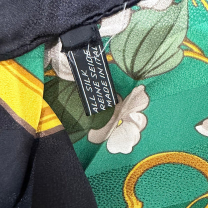 #110 VALENTINO 90cm Silk Scarf