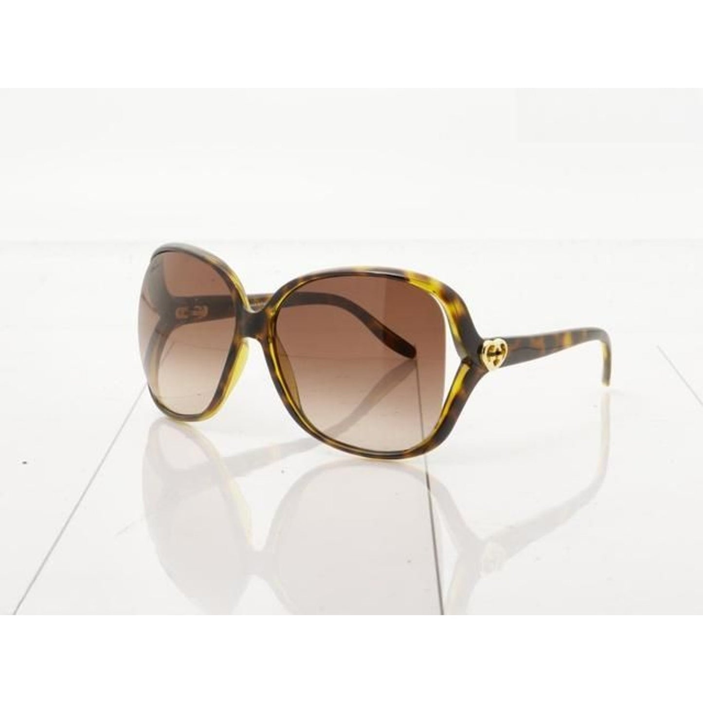 #102 GUCCI Tortoise Sunglasses
