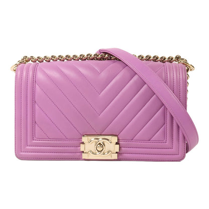 Chanel Purple Boy 25 Bag(Nov 7)