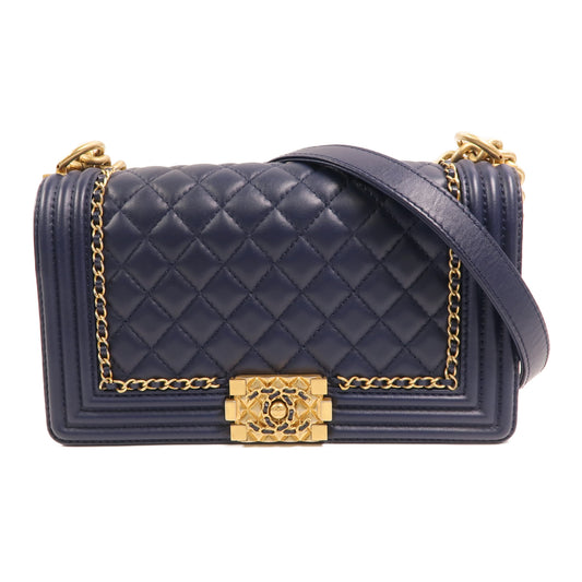 Chanel Navy Boy 25 Bag(Nov 7)