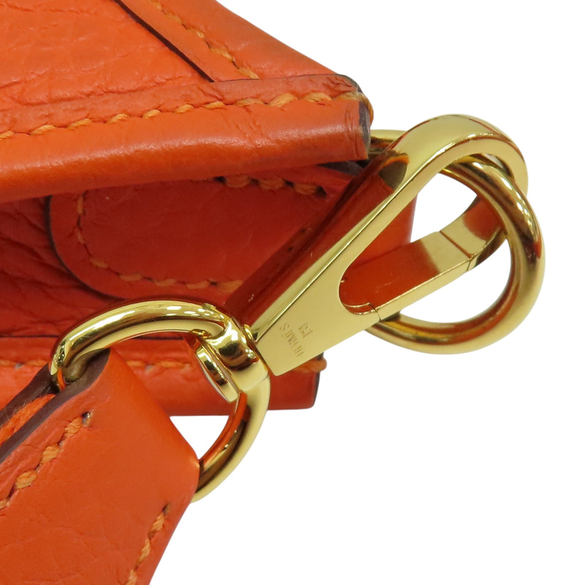 Hermes Orange Mini Evelyne Togo(Nov 7)