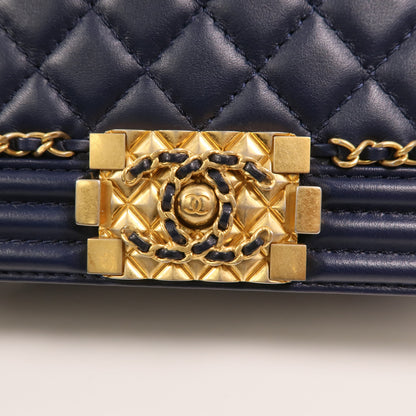 Chanel Navy Boy 25 Bag(Nov 7)