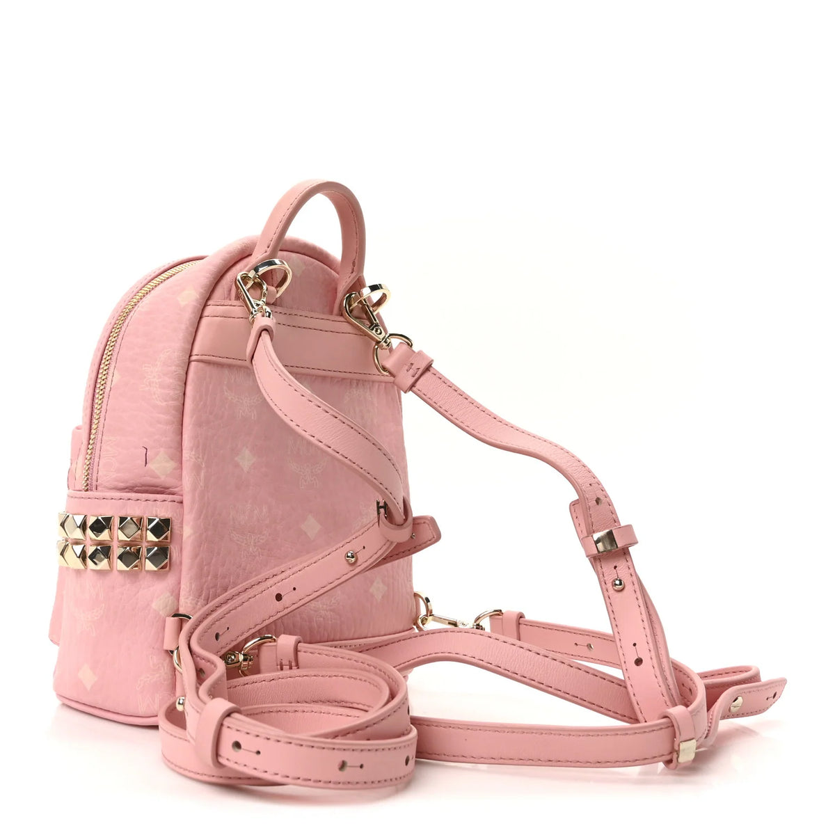 MCM Pink Visetos Backpack(Oct 31)