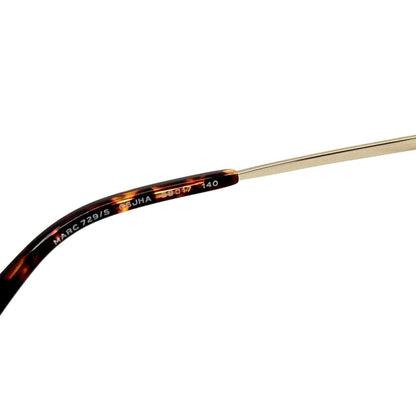✨BRAND NEW✨MARC JACOBS MARC 729/S 06JHA Brown Tortoise Shell Aviator Sunglasses