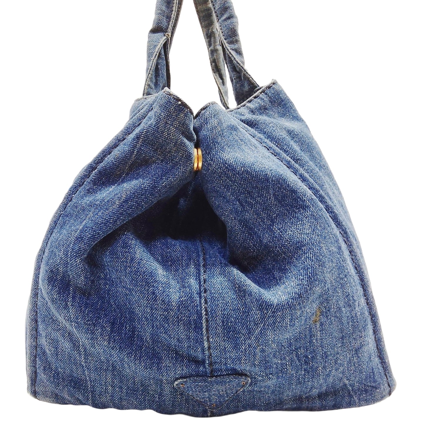 BF-14 PRADA Canapa Denim Tote
