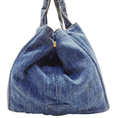BF-14 PRADA Canapa Denim Tote