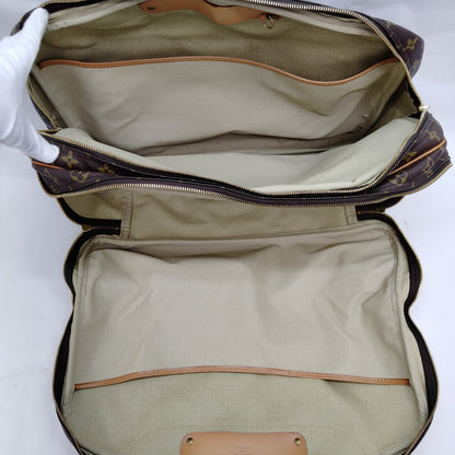 #1708 LOUIS VUITTON Monogram Alize Travel Bag