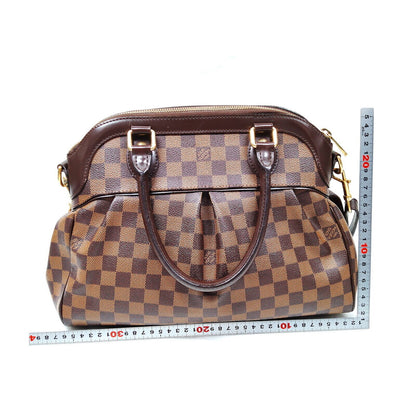 BUY NOW (60% Off for Subscribers) Louis Vuitton Damier Ebene Trevi PM