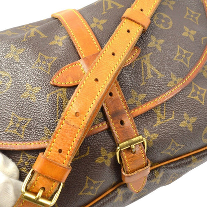 SOLD! Louis Vuitton Monogram Saumur 30 Crossbody