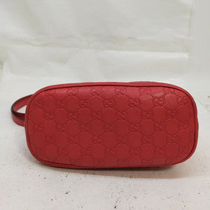 #835 GUCCI Guccissima Dome Bag (Red)