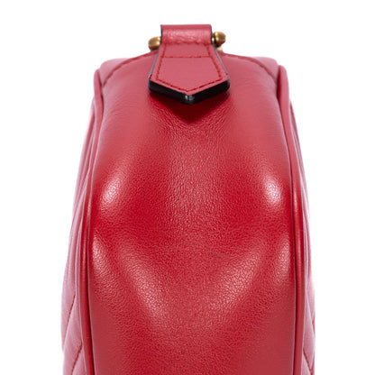 #120 GUCCI Marmont Small Red Camera Bag MSRP $1,600
