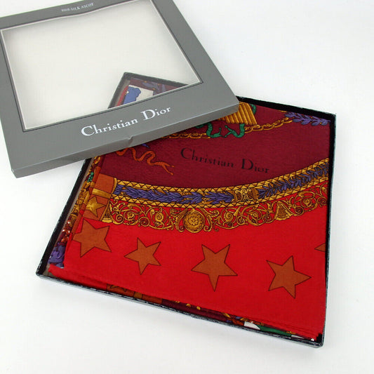 SOLD! Christian Dior Silk Scarf