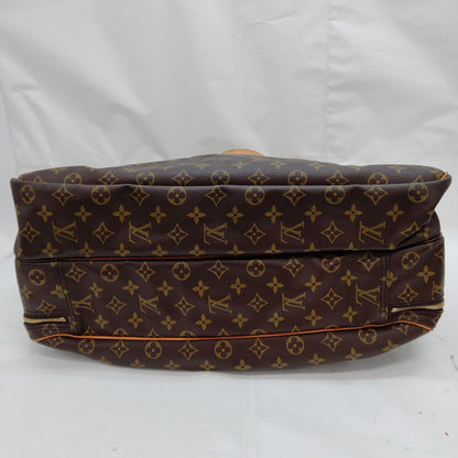 #1708 LOUIS VUITTON Monogram Alize Travel Bag