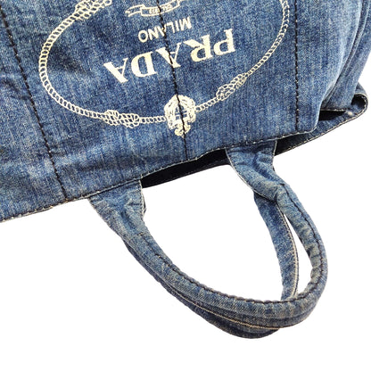 BF-14 PRADA Canapa Denim Tote