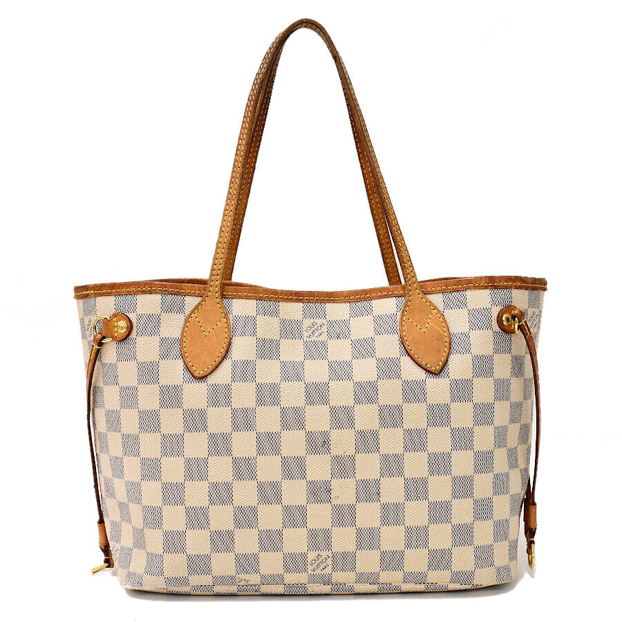 SOLD! Louis Vuitton Damier Azur Neverfull PM