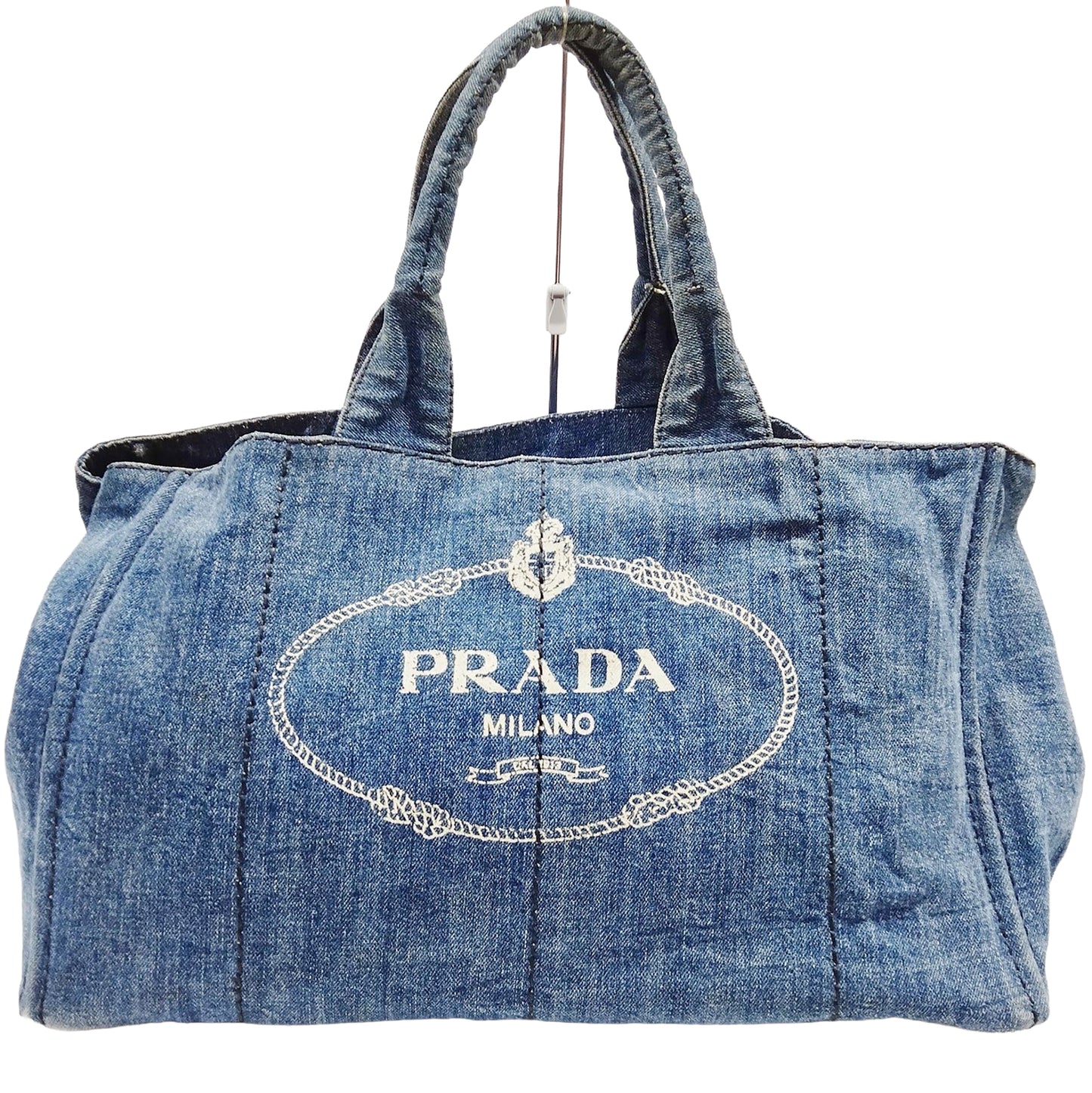 BF-14 PRADA Canapa Denim Tote