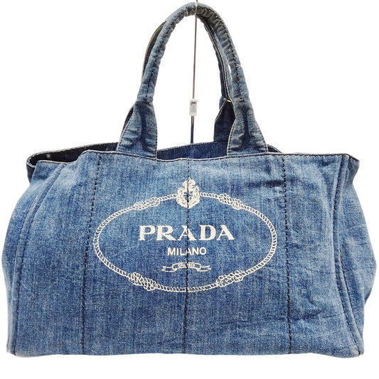 BF-14 PRADA Canapa Denim Tote