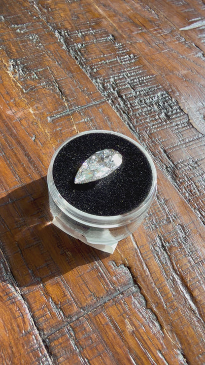 #1104 4.48ct Pear Brilliant Lab Diamond