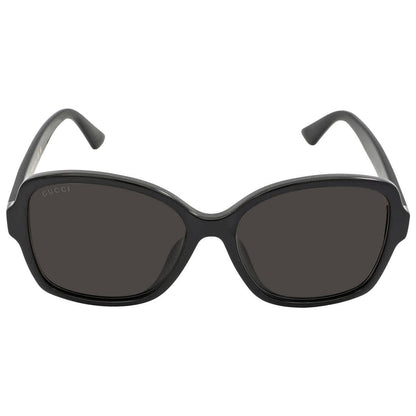 #3215 NEW GUCCI Black Sunglasses MSRP $390